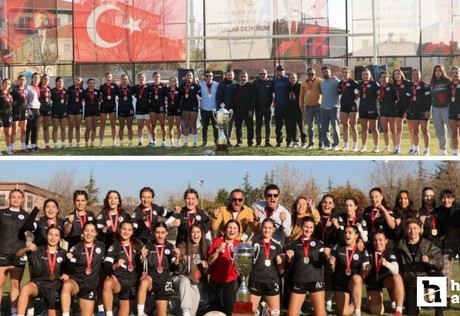 Kadınlar Türkiye 15'li Ragbi Ligi finali Ankara'da düzenlendi