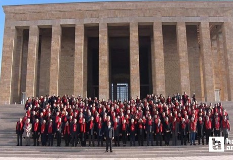 ASO, 62. kuruluş yıl dönümünde Anıtkabirİ ziyaret etti