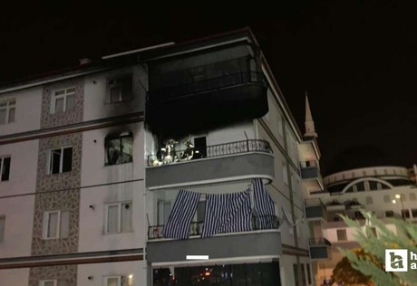 Mamak'ta bir binada patlama: 1 yaralı