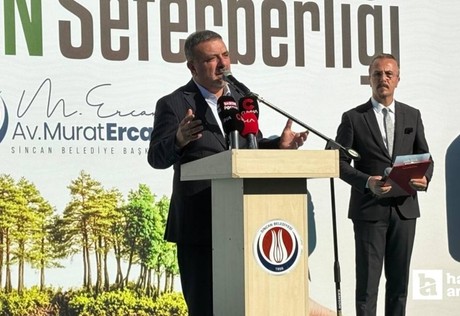 Sincan Belediyesi'nden Yeşil Vatan Seferberliği:  Fidanlar toprakla buluştu!