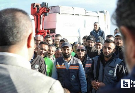 Etimesgut Belediyesi'nden temizlik ekibiyle değerlendirme toplantısı