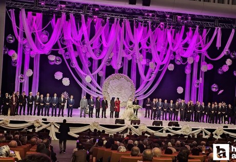 Ankara Üniversitesi'nin Rektörü Necdet Ünüvar’ın kızı Ayşe Beyza, Başsavcı Alper Özdemir’le dünyaevine girdi