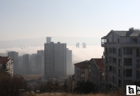 Başkent sabah saatlerinde yoğun sise teslim oldu