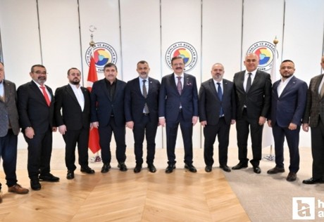 KUTSO heyeti Ankara'da Bakan Bolat ve TOBB Başkanını ziyaret etti