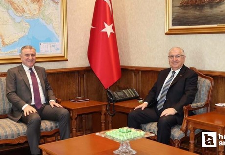 Bakan Güler ile Bakan Bak Ankara'da bir araya geldi