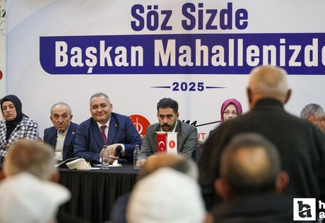 Keçiören Belediye Başkanı Özarslan Mahalle Buluşmalarında vatandaşların sorunlarını dinlemeye devam ediyor