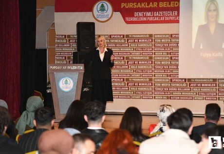 Pursaklar Belediyesi'nin düzenlediği 2. Basın Akademi'ye Fulya Kalfa konuşmacı olarak katıldı