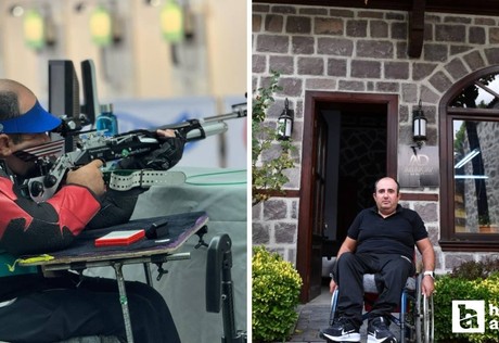 Deri ustası Abakay, Altındağ Belediyesi'nin sanat sokağında engellere meydan okuyor