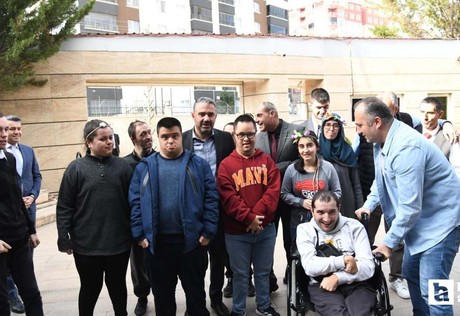 Pursaklar Belediyesi Engelsiz Yaşam Merkezi'nde özel etkinlik yapıldı