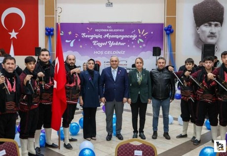 Keçiören Belediyesi özel bireyleri Engelliler Günü etkinliğinde buluşturdu