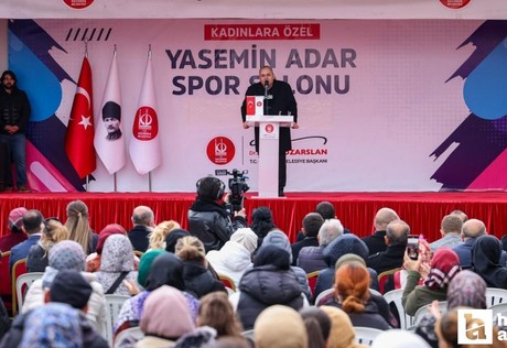 Keçiören'de Yasemin Adar Spor Salonu kadınların kullanımına açıldı!