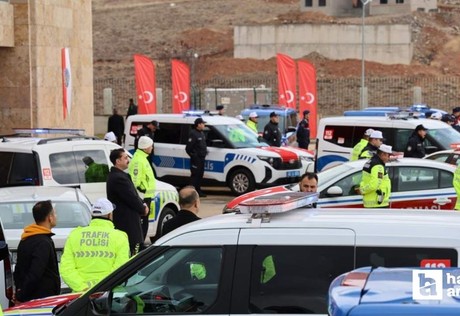 Kırşehir Emniyet Müdürlüğü'nde 87 araç hizmete alındı!