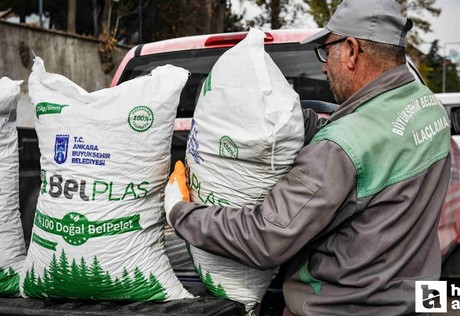 ABB, ibadethane ve muhtarlıklar için pelet yakıt desteğine bu yıl da devam ediyor