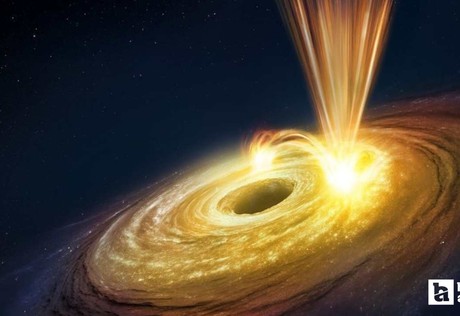 Kara delik patladı, uzayda daha önce görülmemiş rüzgarlar oluştu