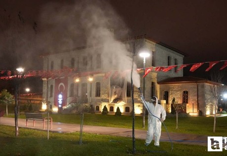 Keçiören Belediyesi'nden Kışlak Mücadelesi ve Bordo Bulamacı uygulaması