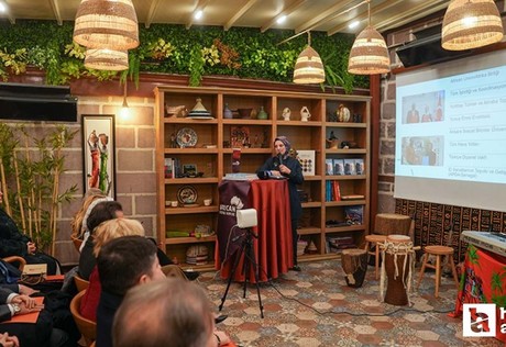 Afrika Kültür Evi'nin son ziyaretçileri Türkiye'nin Afrika büyükelçileri oldu.