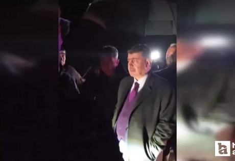 Ankara Valisi Şahin, düşen uçağın enkazında incelemelerde bulundu