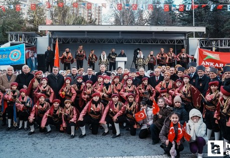 Keklikpınarı'nda Atatürk'ün Ankara gelişim yıl dönümü kutlandı!