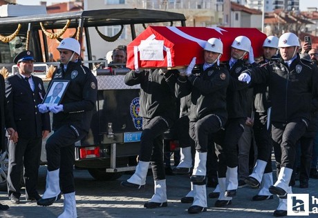 Şehit Polis Memuru Yasin Koçyiğit, Şereflikoçhisar'da toprağa verildi