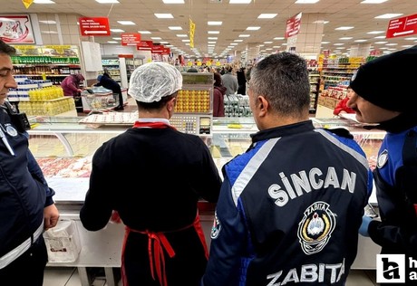 Sincan'da zabıta ekipleri yeni yılda da denetimlerini sürdürüyor!