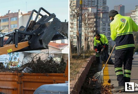 Etimesgut Belediyesi'nden Bağlıca Mahallesi'nde mıntıka temizliği!