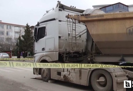 Mamak'ta hafriyat kamyonunun çarptığı yaşlı kadın hayatını kaybetti