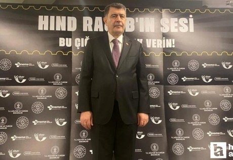 Vali Şahin, ‘Hind Rajab'ın Sesi' filminin özel gösterimine katıldı