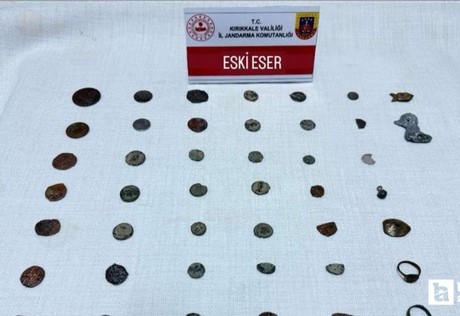 Kırıkkale'de tarihi eser operasyonunda 1 şüpheli yakalandı