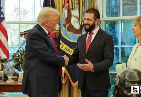 Suriye Devlet Başkanı eş-Şara ile ABD Başkanı Trump arasında kritik görüşme