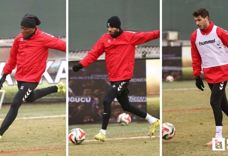 Emre Gökdemir İnşaat Ankara Keçiörengücü'nde Boluspor maçının hazırlıkları başladı