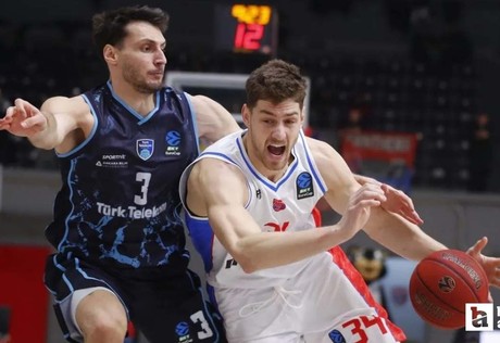 Türk Telekom deplasmanda Panionios'u 45 sayı farkla mağlup etti: 106-61