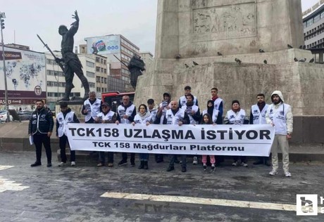 IBAN mağdurları Ankara'da eylem yaptı