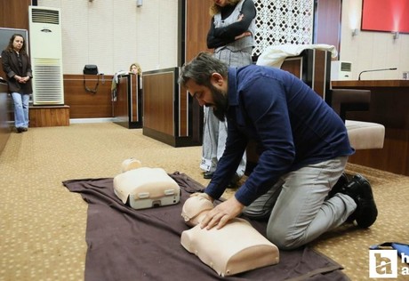 Keçiören Belediyesi personeller için ilk yardım eğitimi düzenledi