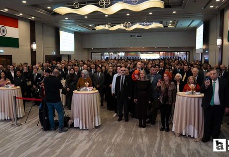 Ankara'da düzenlenen resepsiyonla Hindistan'ın 77'nci Cumhuriyet Bayramı kutlandı