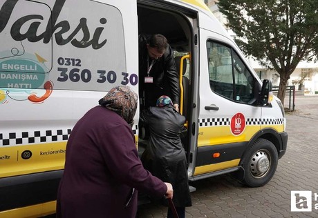 Keçören Belediyesinden engellilere özel ücretsiz taksi hizmeti!