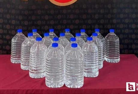 Yozgat'ta ekipler 100 litre kaçak alkol ele geçirdi