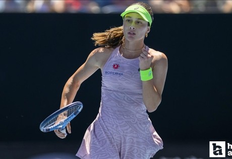 Avustralya Açık'da 3. turda çıkma başarısı gösteren Zeynep Sönmez destekçilerine teşekkür etti