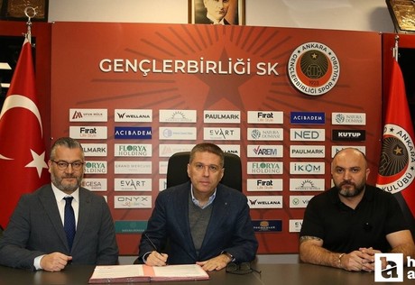 Gençlerbirliği'nde sponsorluk anlaşması imzalandı