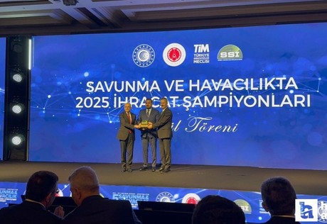 Sinerji Yüksek Teknoloji, ihracat şampiyonları arasında yer aldı