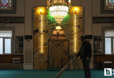 Etimesgut Belediyesi ekiplerinden kapsamlı cami temizliği!