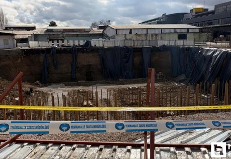 Yenimahalle'de inşaat alanında göçük altında kalan işçi hayatını kaybetti