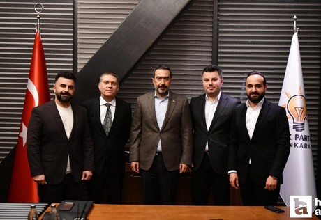 Gençlerbirliği’nden AK Parti Ankara il Başkanı Hakan Han Özcan’a ziyaret