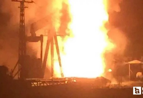 Irak'ta petrol rafinerisinde patlama sonrası yangın çıktı: 1 ölü, 13 yaralı