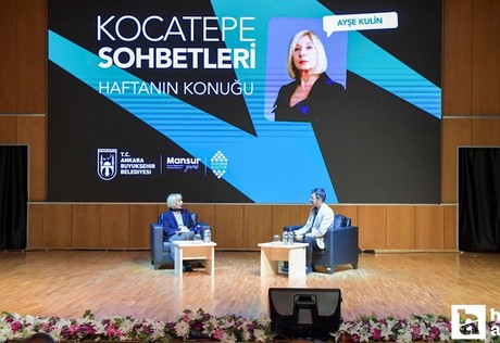 Kocatepe Sohbetleri'nin bu haftaki konuğu Ayşe Kulin oldu!