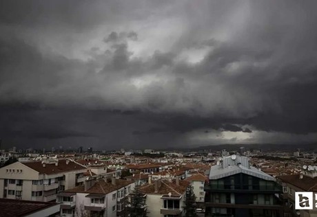 Ankara için kuvvetli rüzgar ve fırtına alarmı verildi