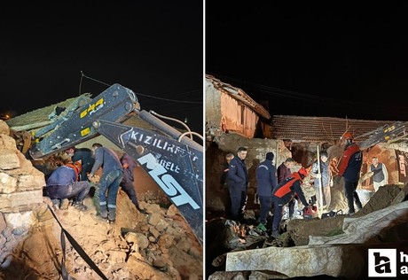 Çankırı'da ahır çöktü: 5 büyükbaş hayvan öldü