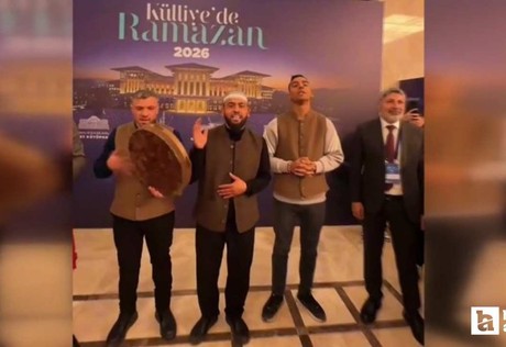 Son günlerin popüler ismi Celal Karatüre, Külliye'de Ramazan etkinliklerine katıldı