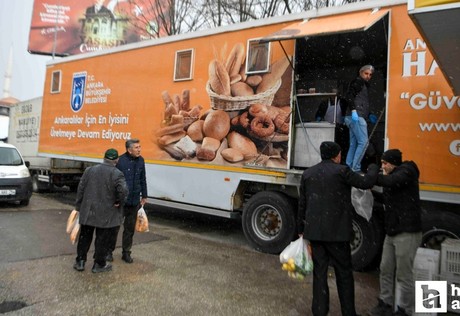 ABB Halk Ekmek Mobil Fırın'ının yeni durağı Şentepe!