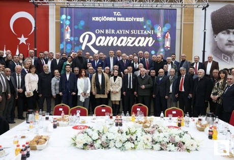Keçiören Belediye Başkanı Özarslan iftarda Kars, Iğdır ve Ardahanlılarla buluştu