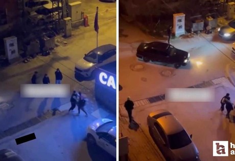 Çankırı'da iki grup arasında çıkan kavgaya vatandaşlar müdahale etti